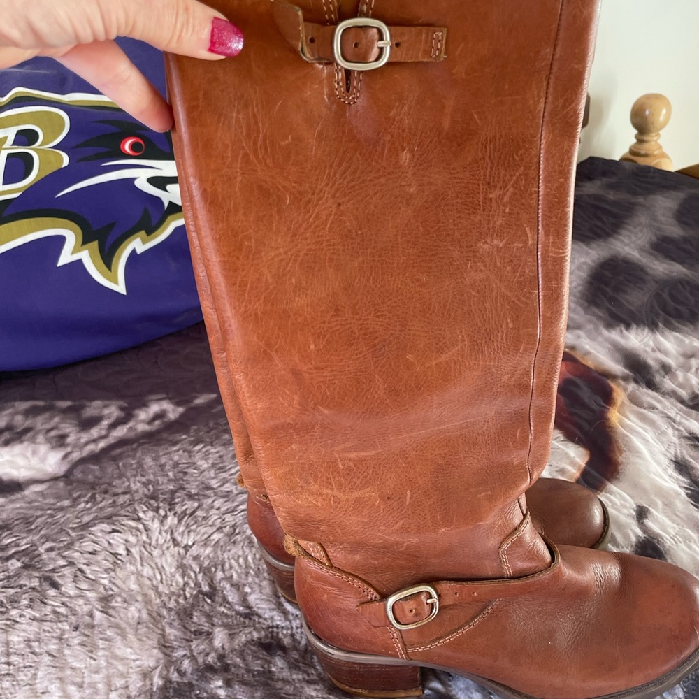 Lucky Brand Dark Brown Leather Footwear